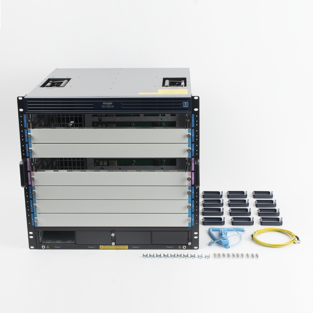 RG-CS88-08 switch core L3 chassis p/ 6 tarjetas y 2 supervisores