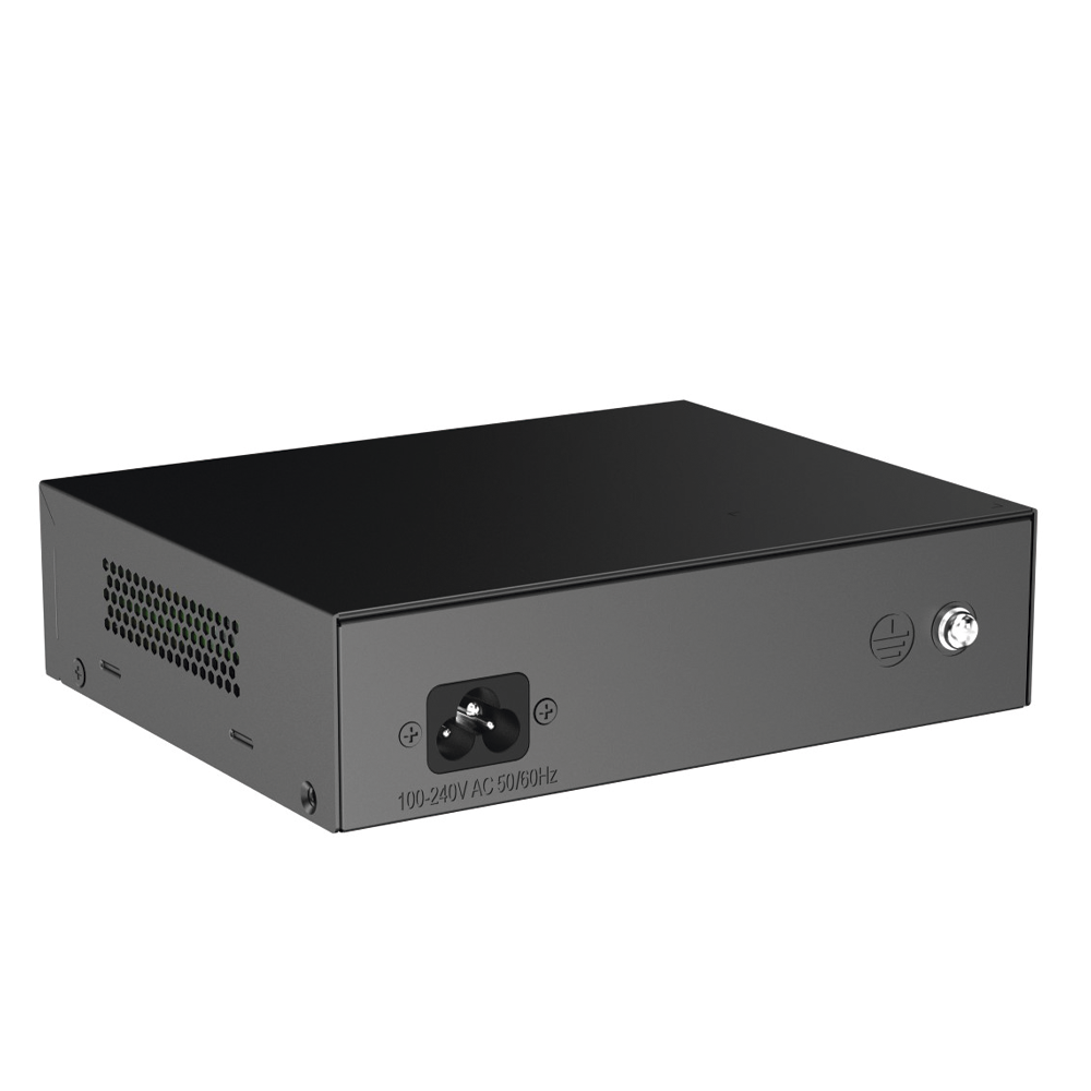 Switch PoE+ no Administrable, 6 Puertos 10/100 Mbps, hasta 54 Watts