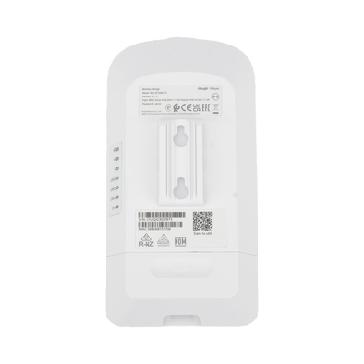 CPE Puente Inalámbrico Punto a Punto / Wi-Fi 5 802.11ac Wave2 867 Mbps / Antena 13 dBi MIMO 2x2 / 2 Puertos PoE Out 802.3AF / Enlace 3 km (1.86 mi)