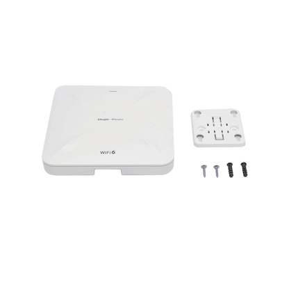 Punto de Acceso Mesh Wi-Fi 6 para Interior, se Instala en Techo o Pared, hasta 512 Usuarios y 2.97 Gbps, Doble Banda 802.11ax MU-MIMO 2x2