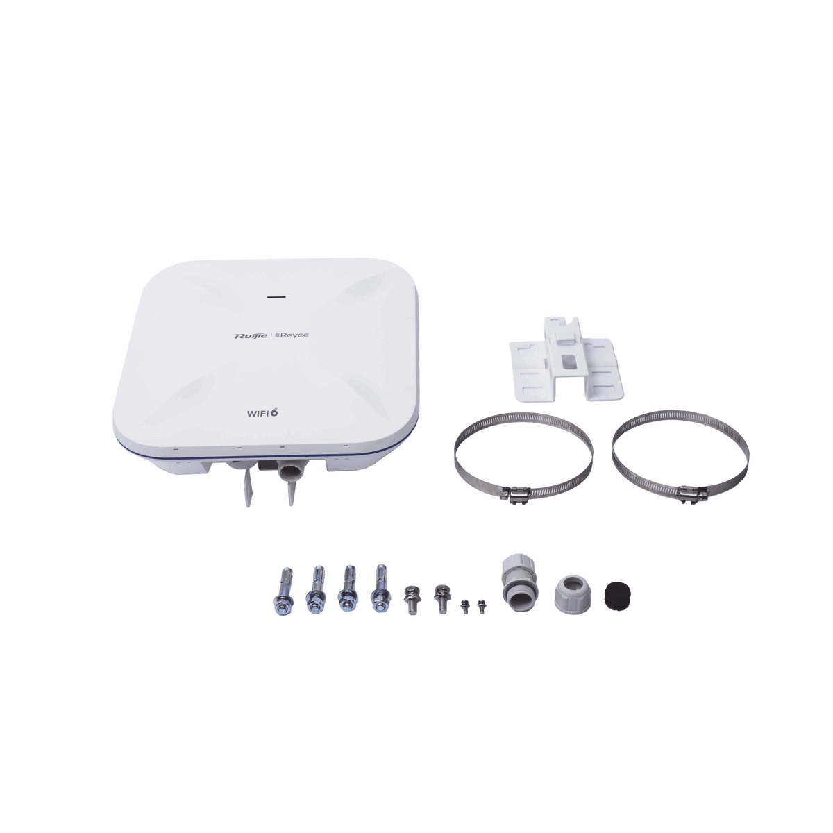 Punto de Acceso Mesh Wi-Fi 6 Industrial para Exterior / 360° / Filtros Anti Interferencia y Auto Optimización con IA