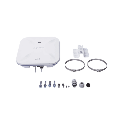 Punto de Acceso Mesh Wi-Fi 6 Industrial para Exterior / 360° / Filtros Anti Interferencia y Auto Optimización con IA