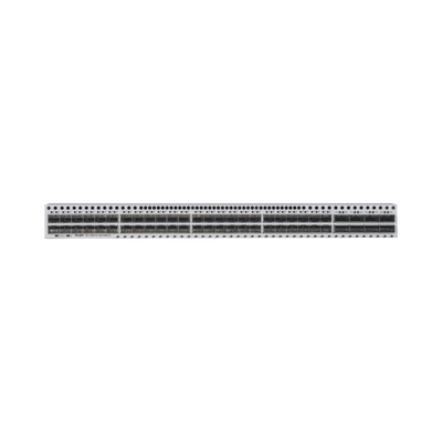 Switch Data Center / 48 Puertos SFP+ 1G/10G / 8 Puertos QSFP28 40G/100G / 2.56 Tbps / 1920 Mpps / M-LAG VSU VXLAN EVPN / RDMA RoCEv2 PFC ECN
