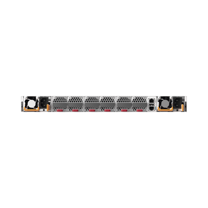 Switch Data Center 100GE / 48 Puertos DSFP 100GE + 8 QSFP-DD 400GE / 16.0 Tbps 5350 Mpps / RDMA RoCEv2 PFC ECN Lossless Ethernet / Capa 3 Spine-Leaf