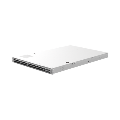 Switch Data Center 100GE / 48 Puertos DSFP 100GE + 8 QSFP-DD 400GE / 16.0 Tbps 5350 Mpps / RDMA RoCEv2 PFC ECN Lossless Ethernet / Capa 3 Spine-Leaf