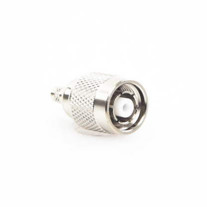Conector TNC Macho Inverso de Anillo Plegable para Cable RG-142/U, Níquel/ Oro/ Teflón