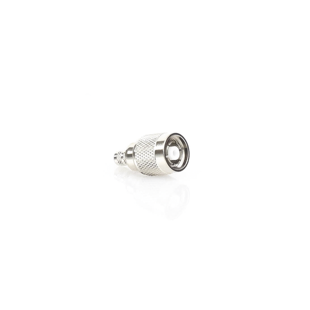 Conector TNC Macho Inverso de Anillo Plegable para Cables LMR-240, RG-8/X, Níquel/ Oro/ Teflón