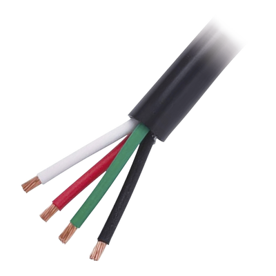 Cable de Uso Rudo / 4 Hilos / Calibre 18 AWG / 600 V / Rollo 100 m