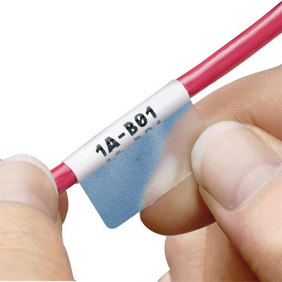 Casete de 200 Etiquetas Autolaminadas de 25.4 x 38.1 mm (1 x 1.5 Pulgadas), para Cables de 4 a 8.1 mm (0.16 a 0.32 Pulgadas) de Diámetro, Área de