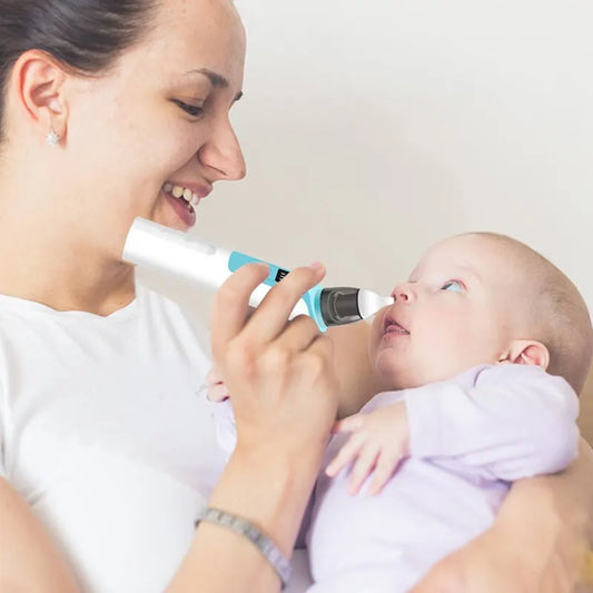 1 Uds absorbente Nasal eléctrico silencioso obstrucción del bebé limpiador para la rinitis aspirador Nasal
