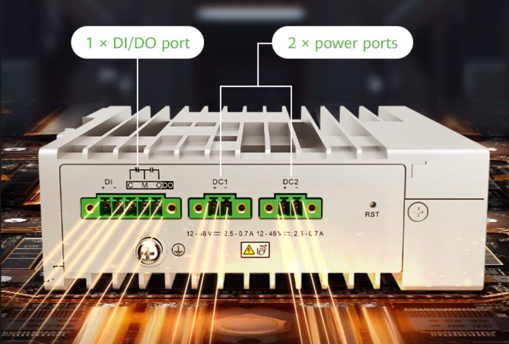 Switch Industrial eKit / 8 Puertos Gigabit + 2 SFP + 2 SFP+ / Montaje en Riel DIN / Fuente Redundante 1+1 : 9.6 a 50 VCD / Libre de licenciamiento