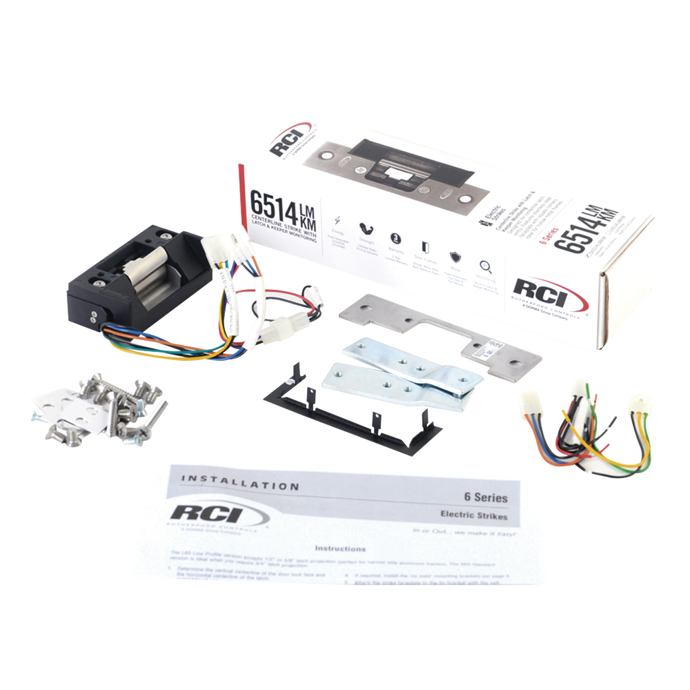 Contrachapa Universal/ ideal para cerraduras Estándar/ Sensor/ UL/ 3 Años Garantia