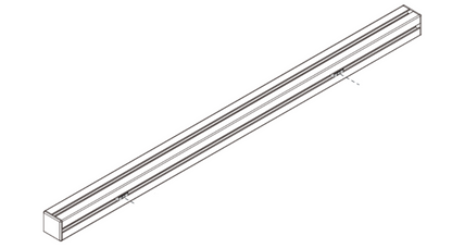 Riel para video wall LED 122.5CM