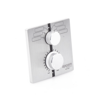 Control de Volumen Remoto con Selector de Canales | Compatible con Amplificador SF2240UC - SF4240UC
