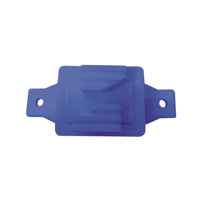 Aislador de Paso Azul Reforzado para Cercos Eléctricos / Aislamiento hasta 18 kV / Resistente a Clima Extremo / Polipropileno y Policarbonato