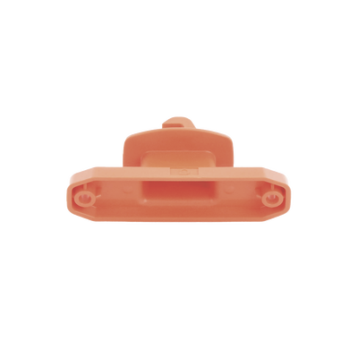 Aislador de Paso Naranja Reforzado para Cercos Eléctricos / Aislamiento hasta 18 kV / Resistente a Clima Extremo / Polipropileno y Policarbonato