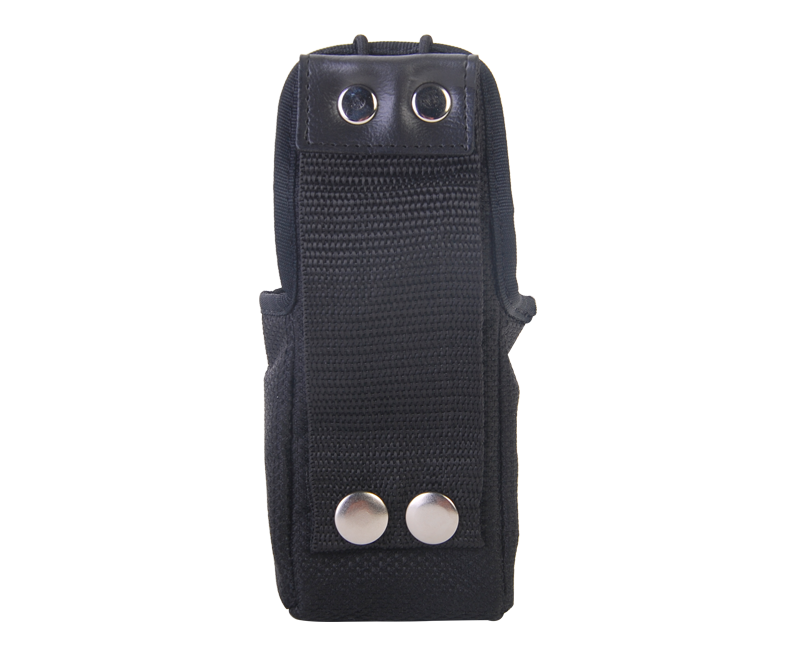Funda para Radio Portátil / Nylon con Presilla para Cinto / Correa Ajustable con Broche de Presión / Compatible Motorola P110, GP300, Kenwood e Icom