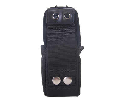 Funda para Radio Portátil / Nylon con Presilla para Cinto / Correa Ajustable con Broche de Presión / Compatible Motorola P110, GP300, Kenwood e Icom