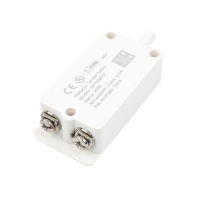 Tamper Switch NC / Contactos de Plata / 12 VDC / UL y CE / Compatible IMP30