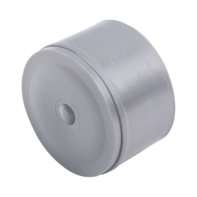 Tapón de Alta Resistencia con Anti UV para Postes de Cercos Eléctricos / 1" (25.4 mm) / Polipropileno Virgen / Color Gris / -30°C a 80°C