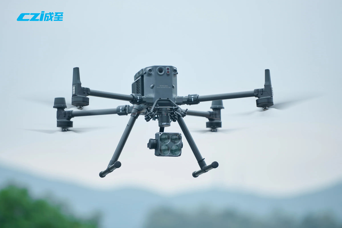 Estrobo Multi-color compatible con Drones DJI M350/M400, 90W Máximo, Luz Estroboscópica Multi-color, 4 Colores RGBY