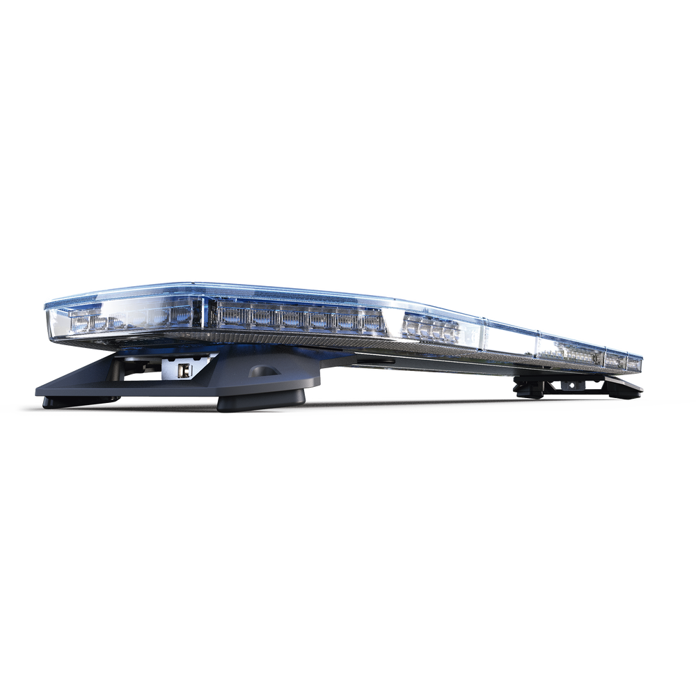 Barra de luces de 48", 216 LED, Dual Color, Programable, Rojo/Azul/Ámbar/Claro, Ideal para Equipar Unidades de Seguridad Publica con Domos Rojo