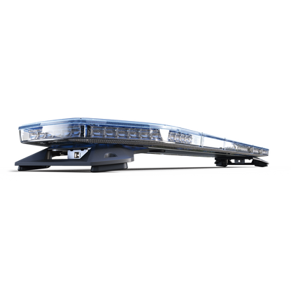 Barra de luces de 48", 216 LED, Dual Color, Programable, Rojo/Azul/Ámbar/Claro, Ideal para Equipar Unidades de Seguridad Publica con Domos Rojo