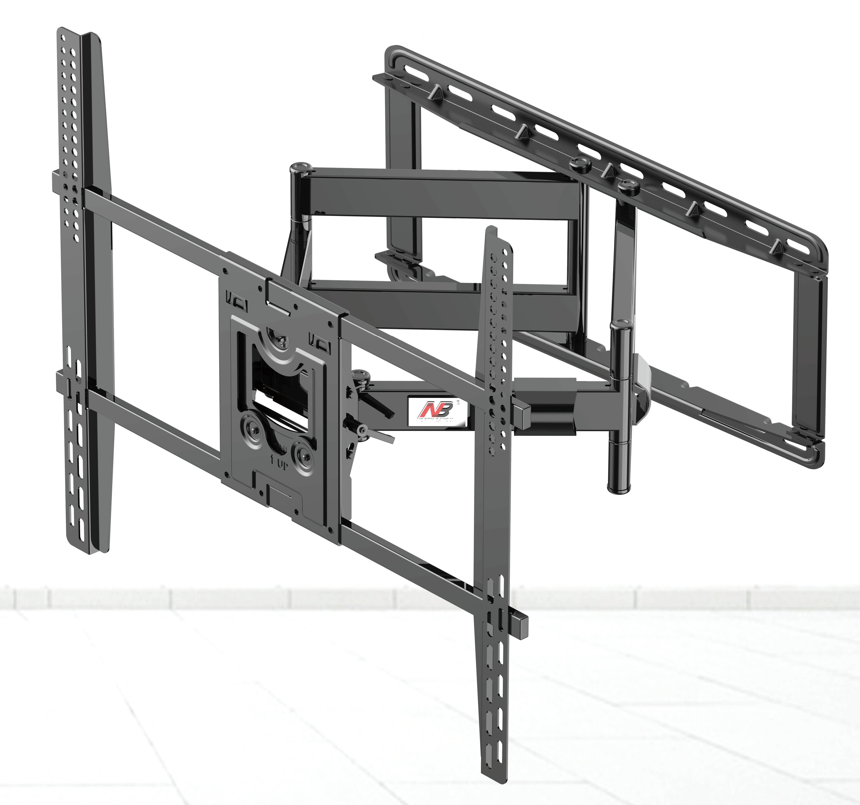 Montaje de Pared Universal Giratorio SP5-NB / Pantallas de 75" a 110" / VESA 400x400 a 800x600 mm / Carga 90.9 kg (200 lbs) / Inclinación +10° a -5°