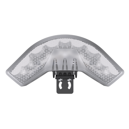 Luz Auxiliar Esquinera de 9 LED, Ambar, Lente Transparente, SAE