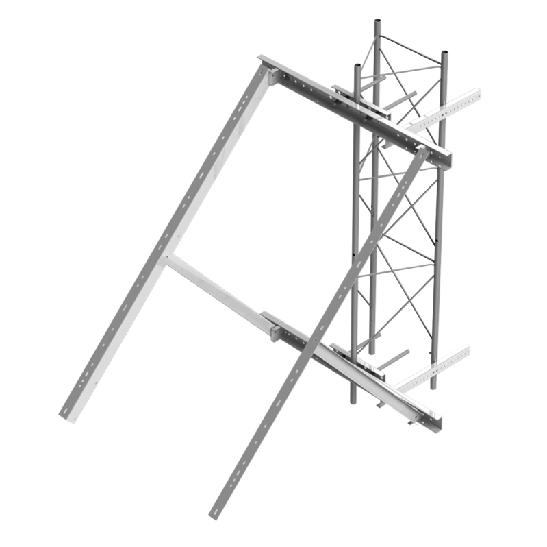 Montaje para Panel Solar de Poste o Torre Galvanizado Electrolítico (Ver Compatibilidad).