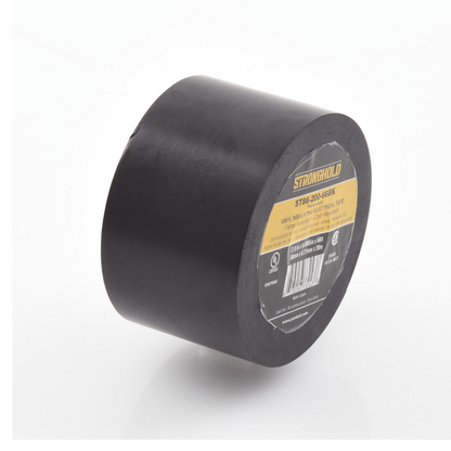 Cinta Eléctrica STRONGHOLD Para Aislar, de PVC, Trabajo Pesado Eléctrico (UV, abrasión, aceite, corrosión), Grosor 0.21 mm (8.5 mil), Ancho 50 mm, y