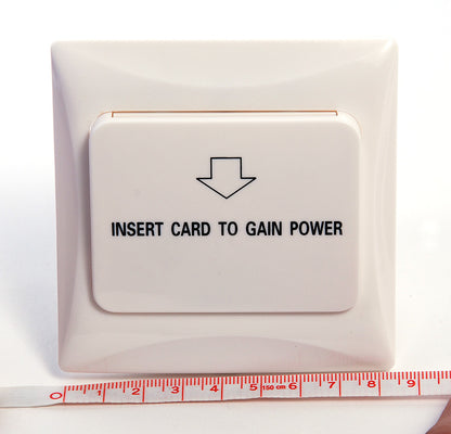 Interruptor de Energía para Hotel / Activación con Tarjeta MIFARE / 110VCA 30A / Compatible M1K y M4K