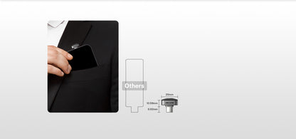 Memoria USB-C SSD 128 GB / 450 MB/s Lectura / 400 MB/s Escritura / Ultra Compacta 2.8 g / OTG para Creadores de Contenido