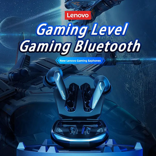 Lenovo-auriculares GM2 Pro con Bluetooth 5,3, cascos deportivos inalámbricos intrauditivos para videojuegos, baja latencia, modo Dual, para música, nuevos