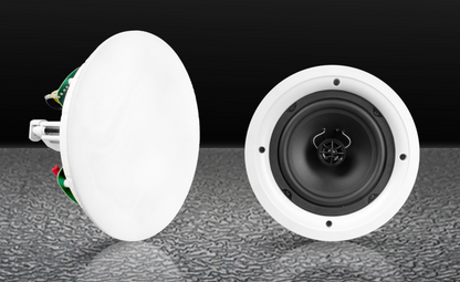 Altavoz De Techo De 2 Vías | Sin Marco | Woofer De 6.5in | Tweeter Pei De 1/2in | Potencia 5-60 W | Impedancia de 8&Omega; | Serie Shadow