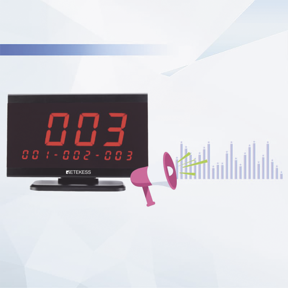 Pantalla receptora inalambrica para sistema de llamada de asistencia