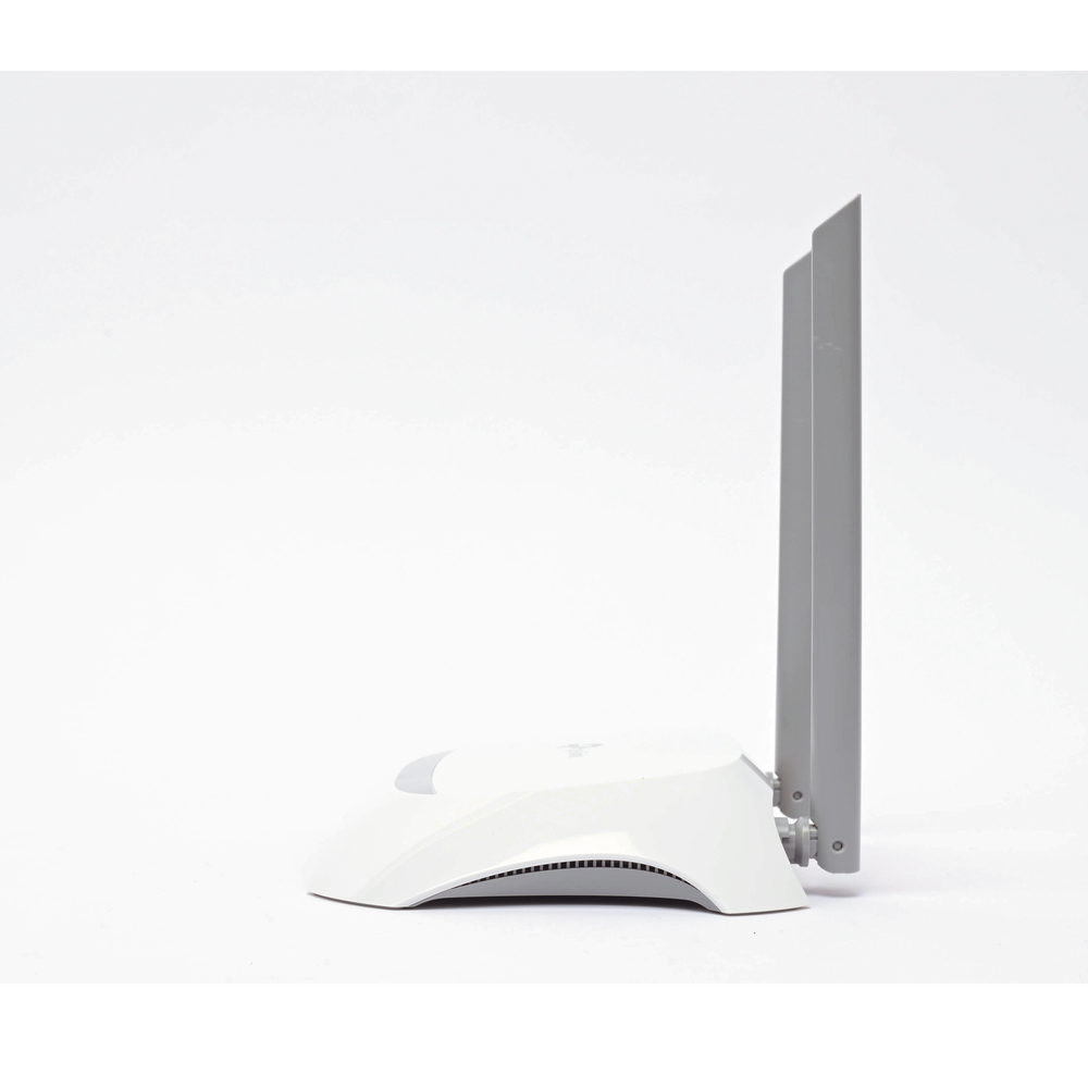 Router Inalámbrico WISP, 2.4 GHz, 300 Mbps, 2 antenas externas omnidireccional 5 dBi, 4 Puertos LAN 10/100 Mbps, 1 Puerto WAN 10/100 Mbps, control de
