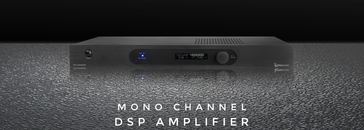 Amplificador De Subwoofer | Monocanal | Dsp Integrado | 500w | 4-8ohms | Recomendado Para Subwoofers TruAudio