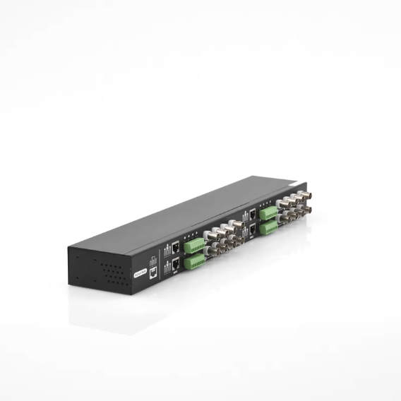 (TRANCEPTOR) RECEPTOR DE VIDEO PASIVO DE 16 CANALES / Resolución 4K / Compatible con cable UTP Cat 5e/6 / Compatible con HD-TVI/CVI/AHD/CVBS / TODO