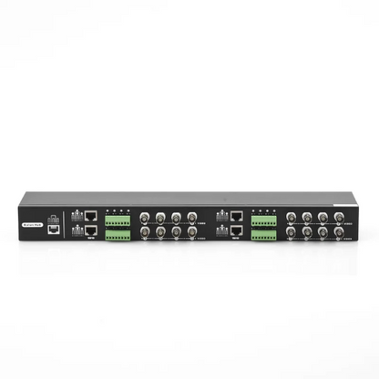 (TRANCEPTOR) RECEPTOR DE VIDEO PASIVO DE 16 CANALES / Resolución 4K / Compatible con cable UTP Cat 5e/6 / Compatible con HD-TVI/CVI/AHD/CVBS / TODO
