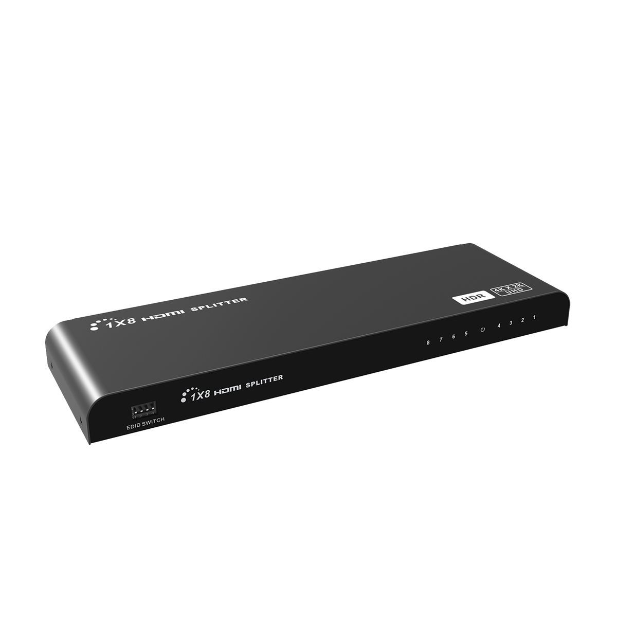 Splitter HDMI 4K de 1 Entrada a 8 Salidas (Simultaneas) | Soporta 4K×2K | Ajuste de resoluciones EDID | HDR | HDMI 2.0 | HDCP 2.2 | Permite mezclar