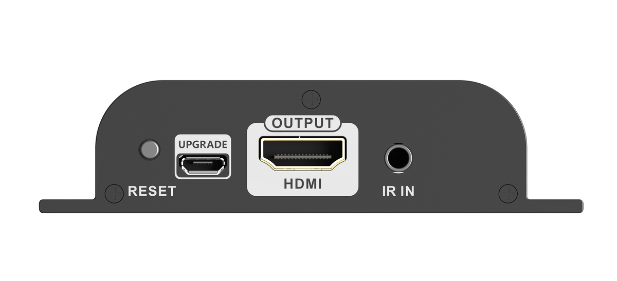 Receptor compatible para Kit TT6834K | Resolución 4K @60Hz | 120 metros | Cat 6 | Compatible con Switch gigabit | Control IR |