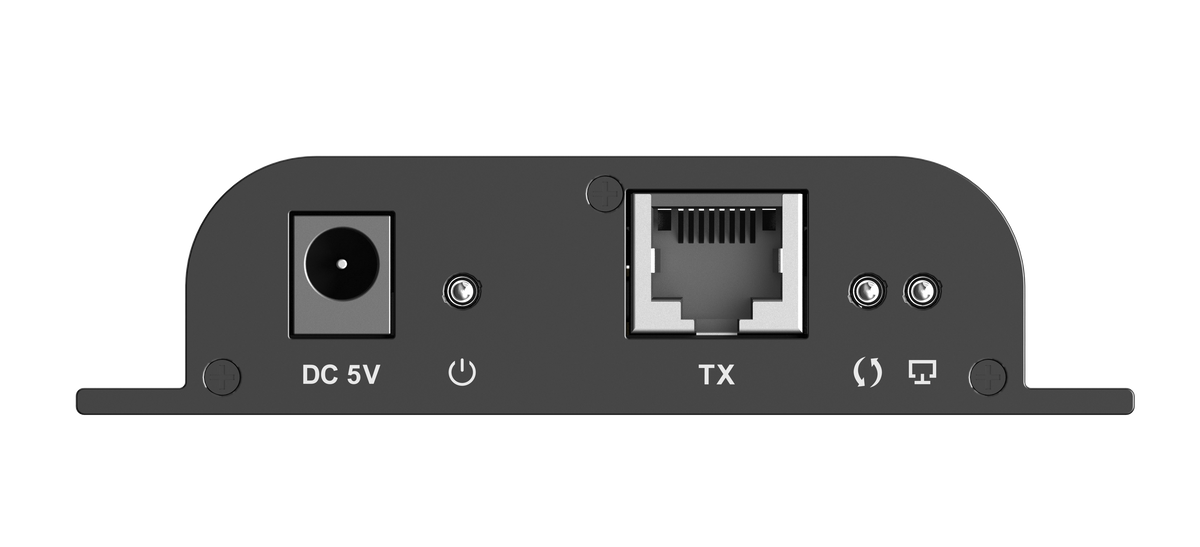 Receptor compatible para Kit TT6834K | Resolución 4K @60Hz | 120 metros | Cat 6 | Compatible con Switch gigabit | Control IR |