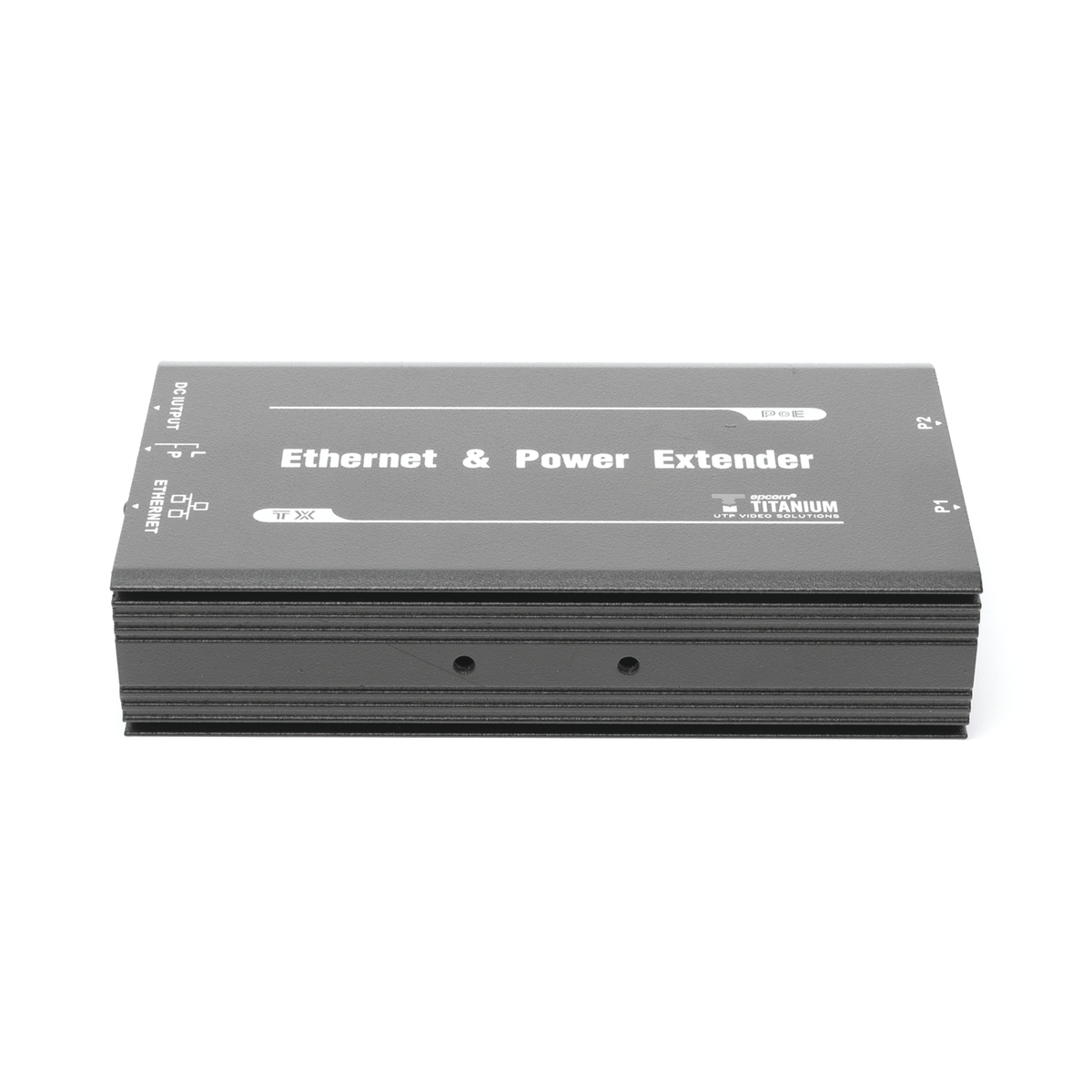 (POE 600 METROS) Transmisor para Extensor PoE TT-8001R / 1 Puerto para recepción de video y alimentación (PoE) / IDEAL PARA DOMOS Y CAMARAS IP