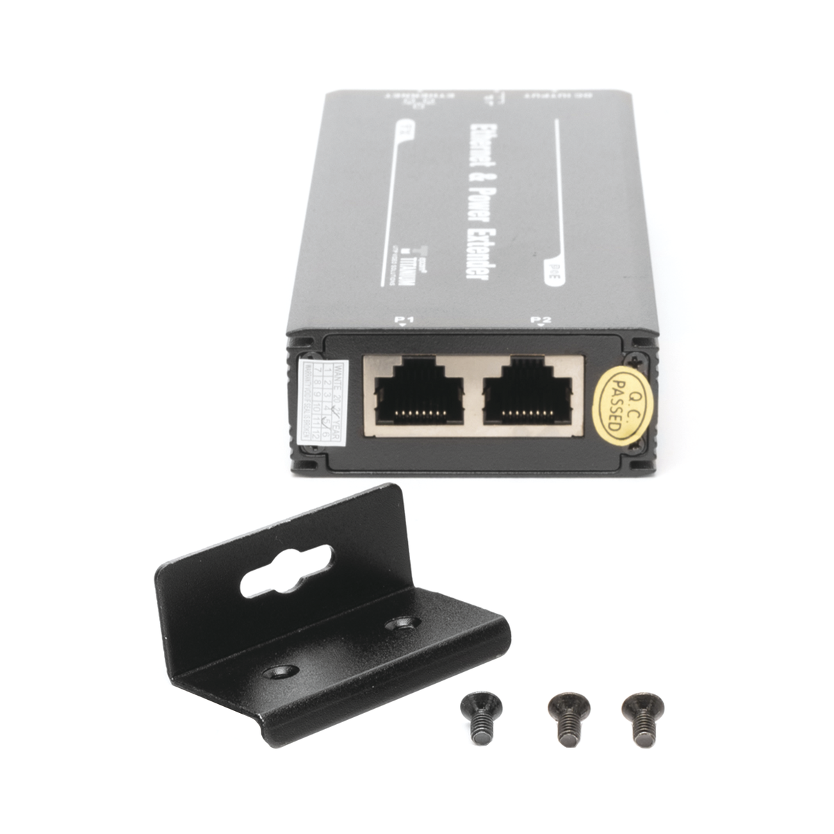 (POE 600 METROS) Transmisor para Extensor PoE TT-8001R / 1 Puerto para recepción de video y alimentación (PoE) / IDEAL PARA DOMOS Y CAMARAS IP