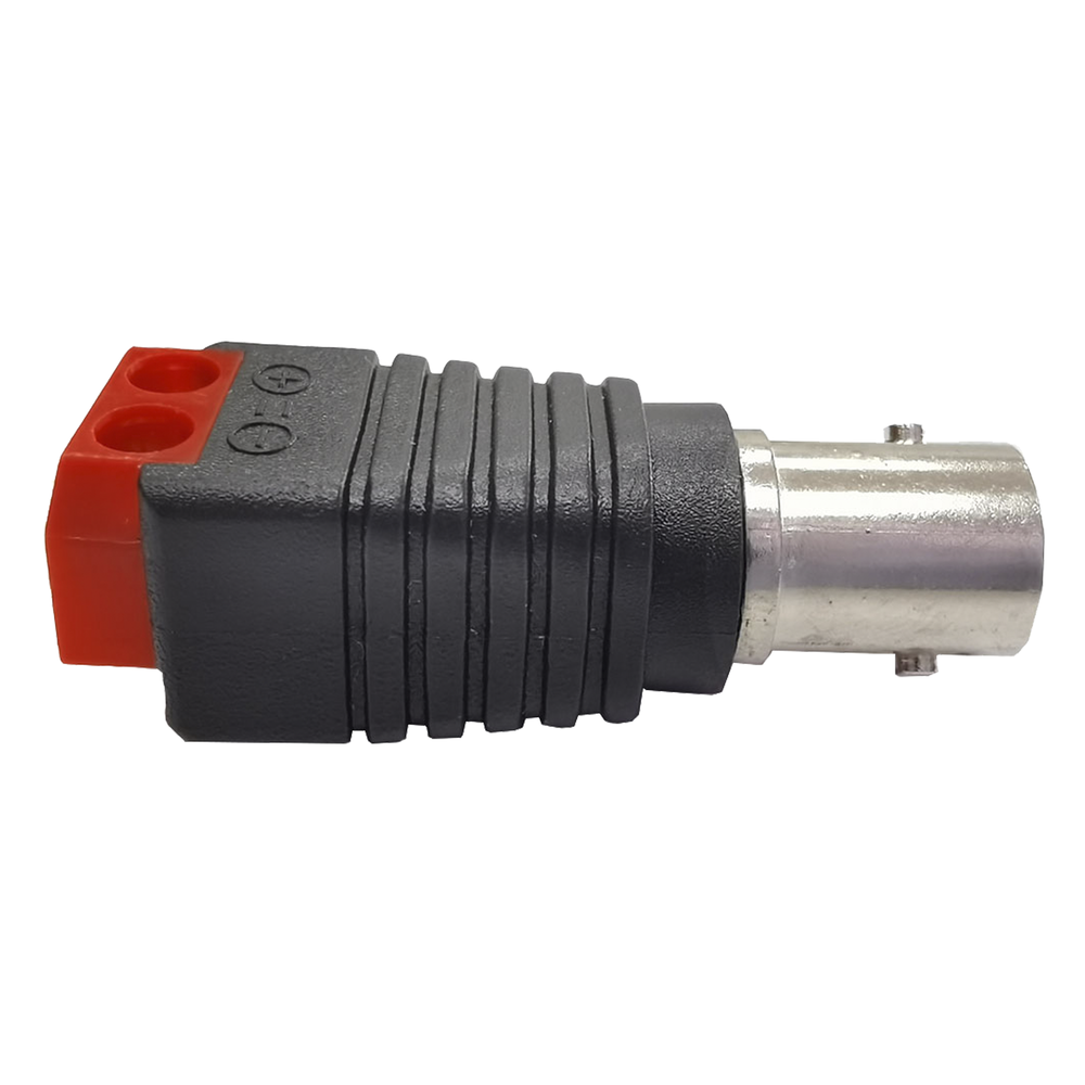 Conector BNC Hembra a Terminales Tipo Tornillo