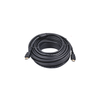 Cable HDMI de 20 Metros (65.62 Pies) (High Speed) / Resolución 4K / Soporta Canal de Retorno de Audio (ARC)/ Soporta 3D / Blindado para Reducir