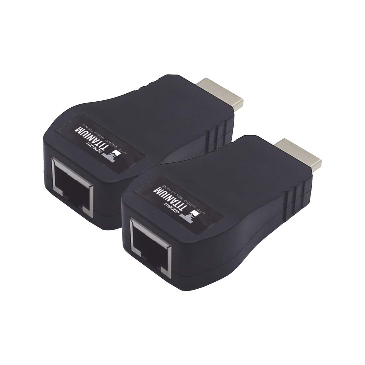 Kit Extensor 25m convertidor Señal HDMI a UTP (Cat5e/Cat 6) / Calidad PREMIUM