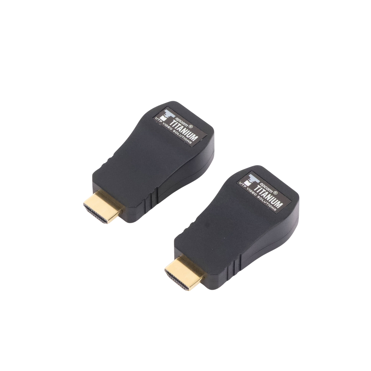 Kit Extensor 25m convertidor Señal HDMI a UTP (Cat5e/Cat 6) / Calidad PREMIUM