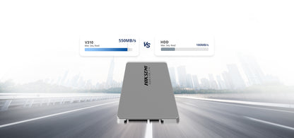 SSD para Videovigilancia Móvil / 512 GB / 2.5" / SATA III / 550 MB/s Lectura / 525 MB/s Escritura / 24/7 / 0°C a 70°C
